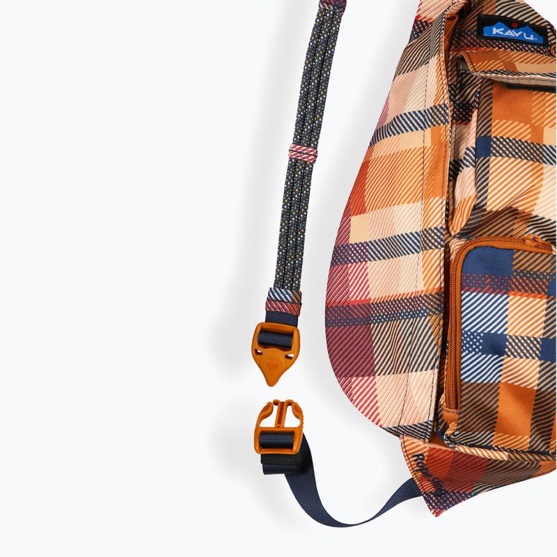 Градска раница KAVU Mini Rope Sling 4 l cabin plaid 4