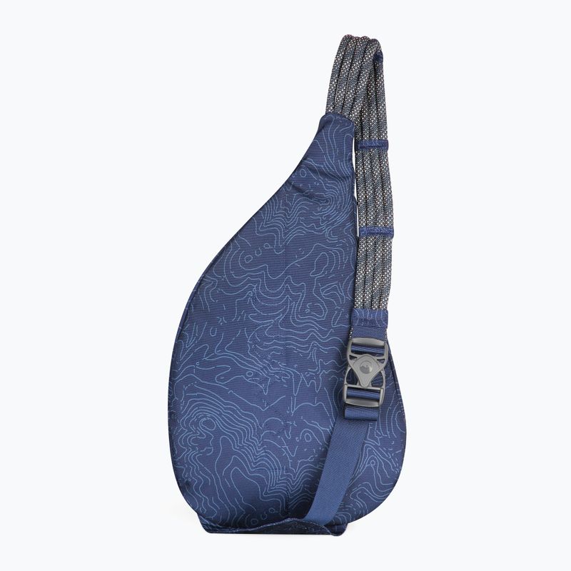 Градска раница KAVU Rope Sling 10 l navy topo 2