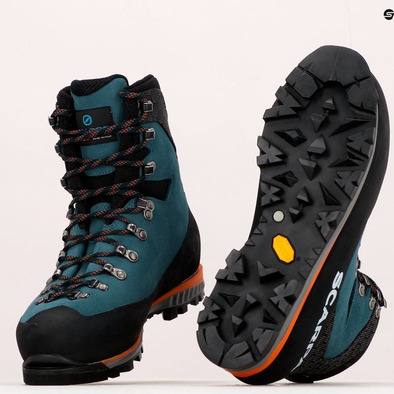 Високи алпийски ботуши SCARPA Mont Blanc GTX lake blue 18