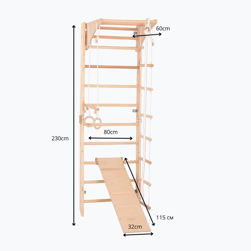 Гимнастическа стълба RINAGYM Kombi 3 17