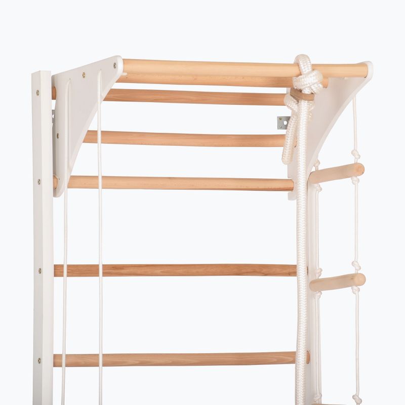 Гимнастическа стълба RINAGYM Kombi 2, бяла 4