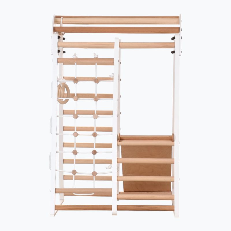 Дървен триъгълник за гимнастика RINAGYM Kids 2 бял 3