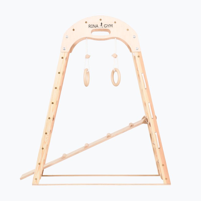 RINAGYM Kids 2 естествен триъгълник за гимнастика за катерене 6