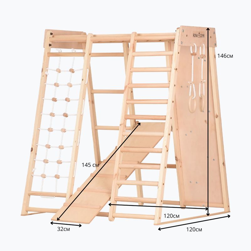 RINAGYM Kids 3 дървена рамка за гимнастика 12