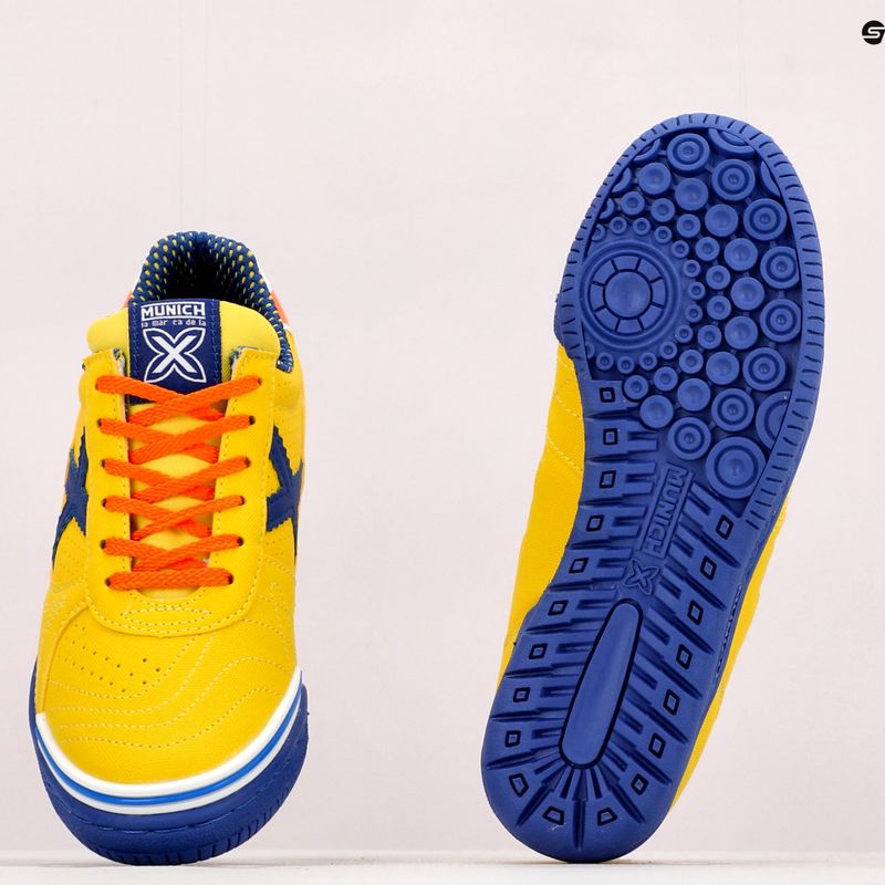 Детски футболни обувки MUNICH G-3 Kid Profit yellow 12
