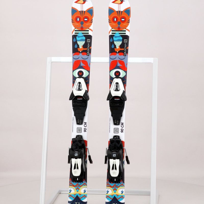 Детски ски за спускане Salomon T1 XS + C5 цвят L40891100 15