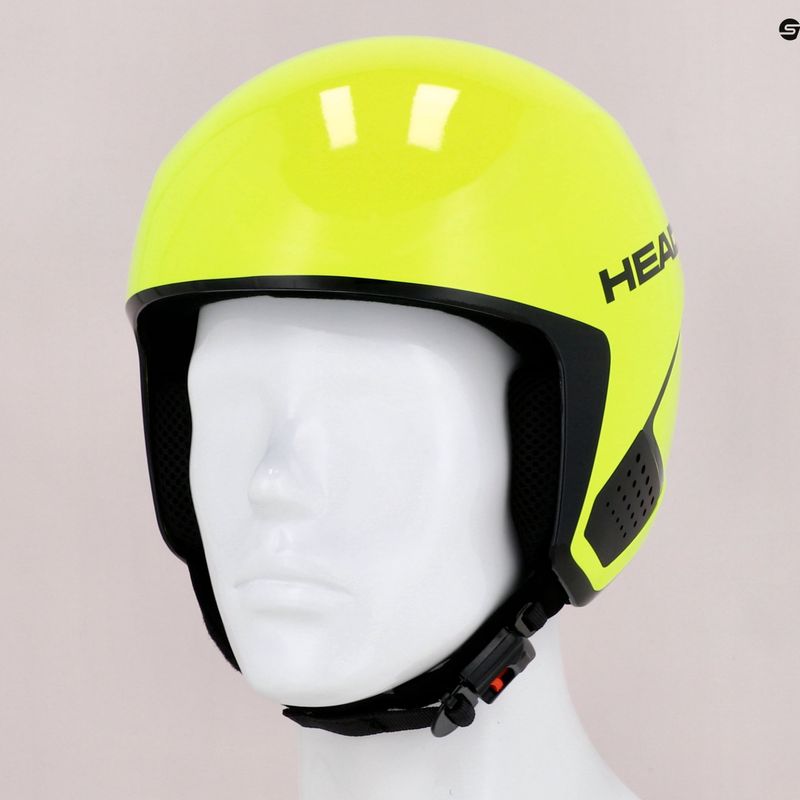 Детска ски каска HEAD Downforce Jr  жълта 320310 12