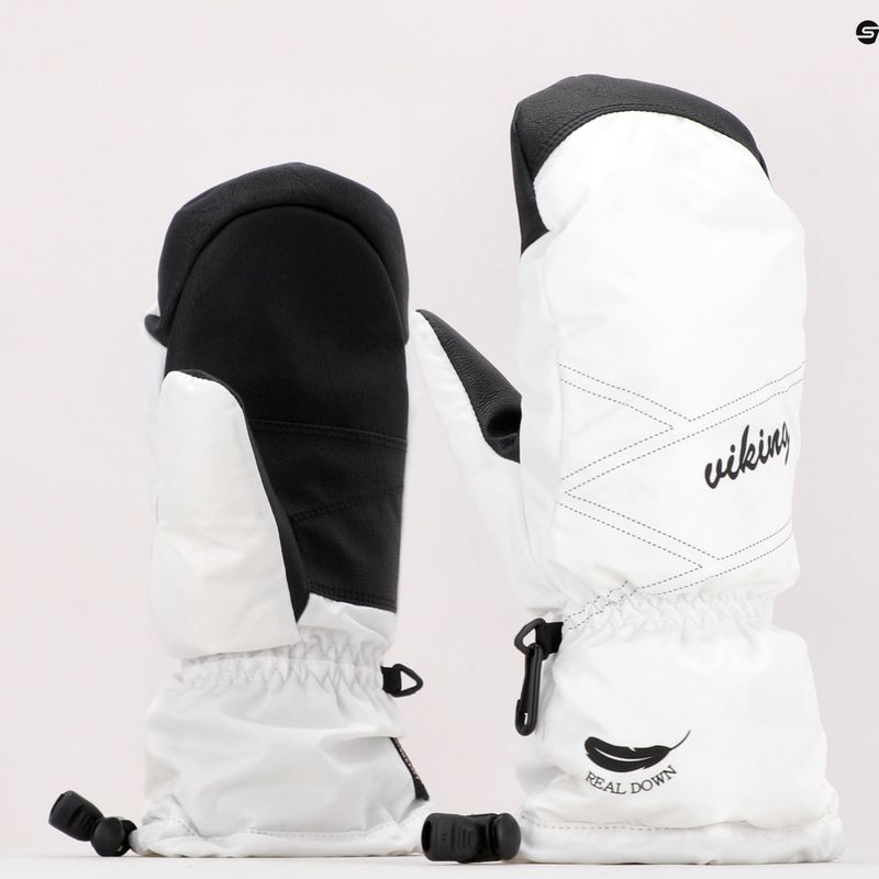 Дамски ски ръкавици Viking Strix Mitten Ski White 112/19/0300/01 10