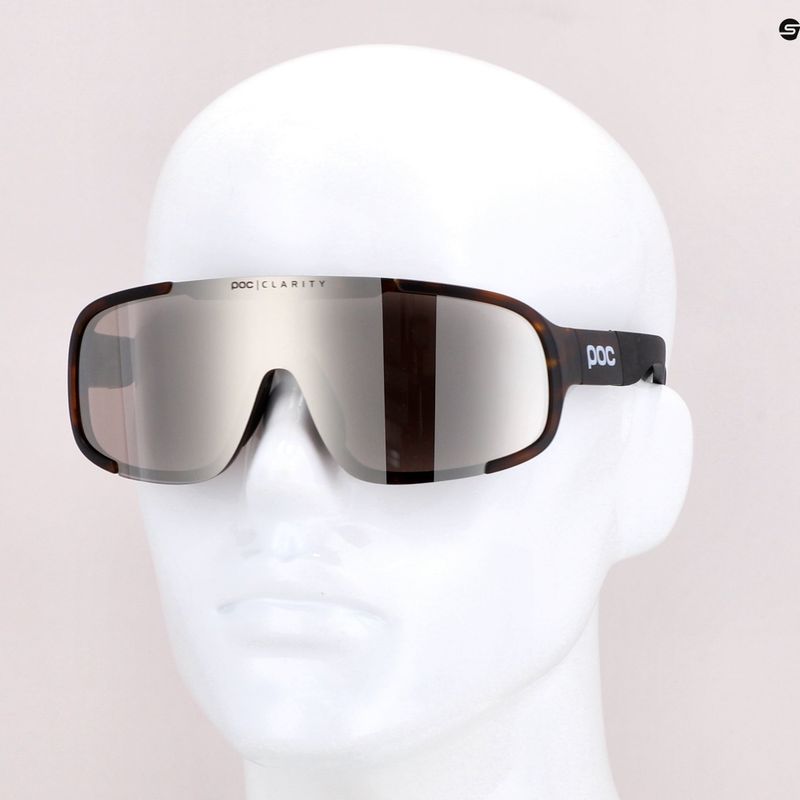 Очила за велосипеди POC Aspire tortoise brown/violet/silver mirror 7