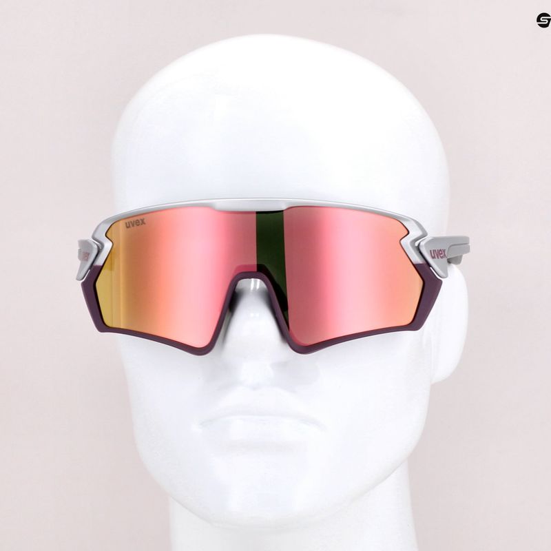 Очила за велосипед UVEX Sportstyle 231 silver-violet S5320655316 12