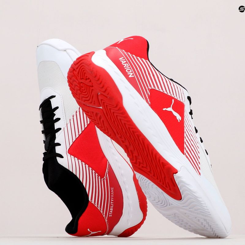 Волейболни обувки PUMA Varion бял-червен 10647207 10