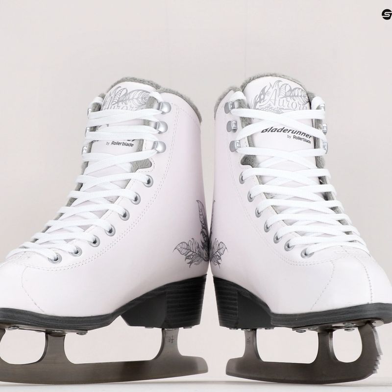 Дамски кънки за фигурно пързаляне Rollerblade Aurora white and silver 0G120400 862 9