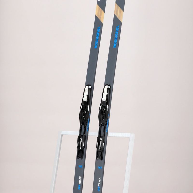 Мъжки ски за ски бягане Rossignol Evo OT 60 POS + Control SI grey/blue 12