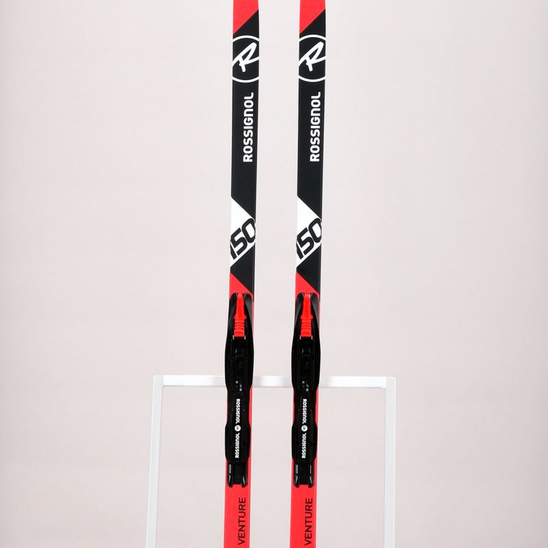 Детски ски за бягане Rossignol XT-Vent WXLS(LS) + Tour SI red/black 11