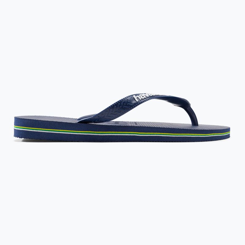 Япония Havaianas Brazil Logo granatowe H4110850 2