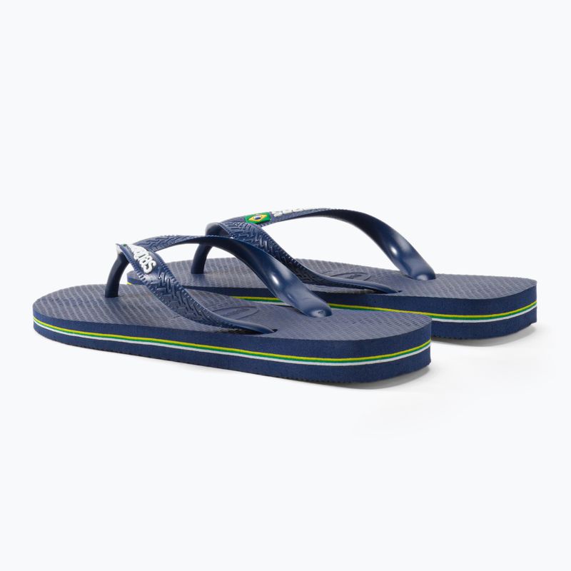 Япония Havaianas Brazil Logo granatowe H4110850 3