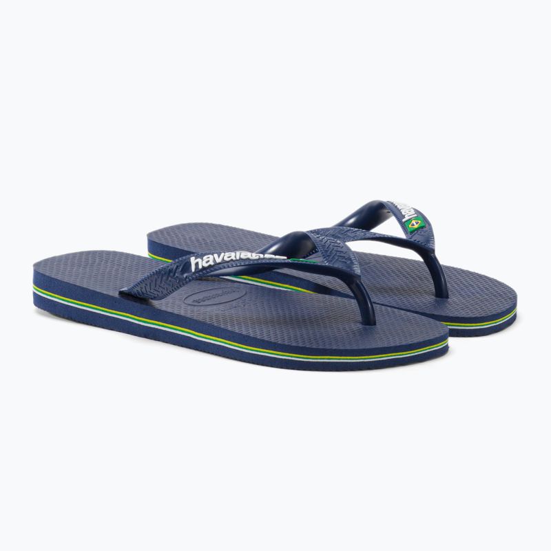 Япония Havaianas Brazil Logo granatowe H4110850 5