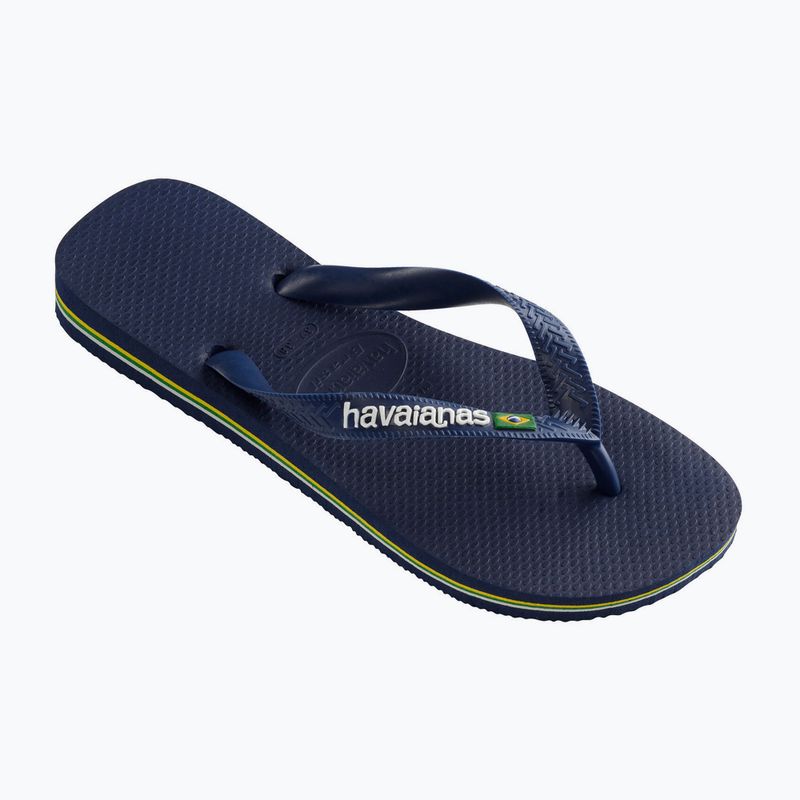 Япония Havaianas Brazil Logo granatowe H4110850 8