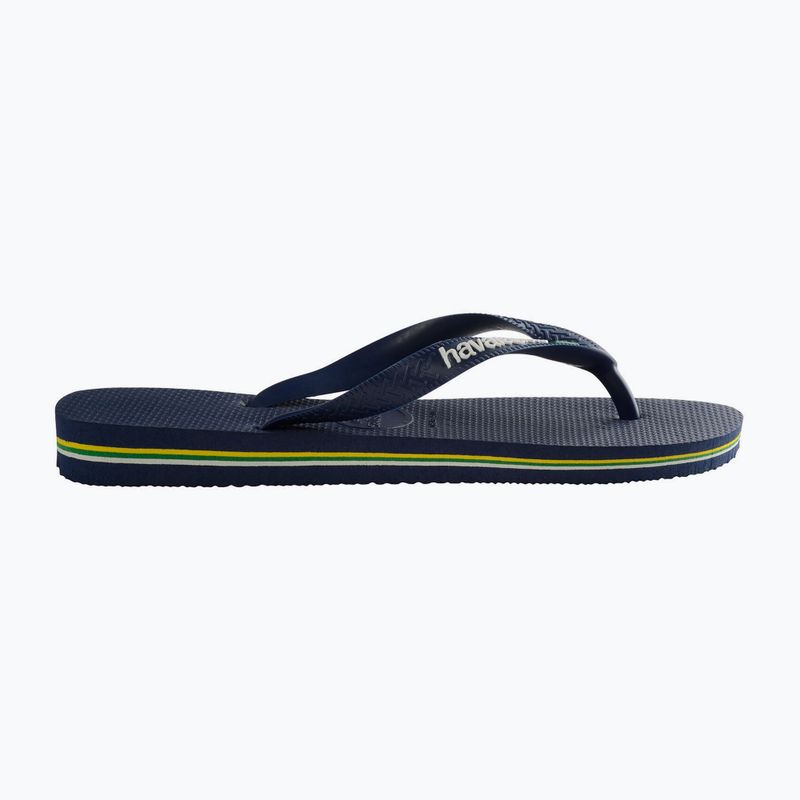 Япония Havaianas Brazil Logo granatowe H4110850 9