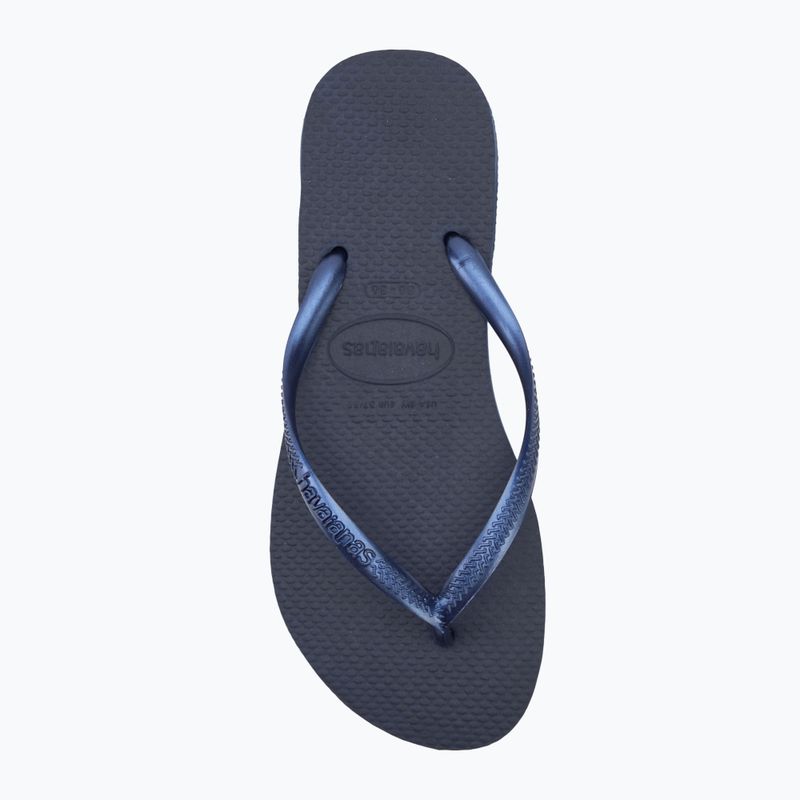 Дамски джапанки Havaianas Slim navy blue 5