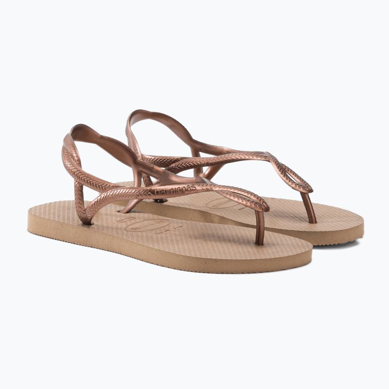 Дамски джапанки Havaianas Luna Beige H4129697 5