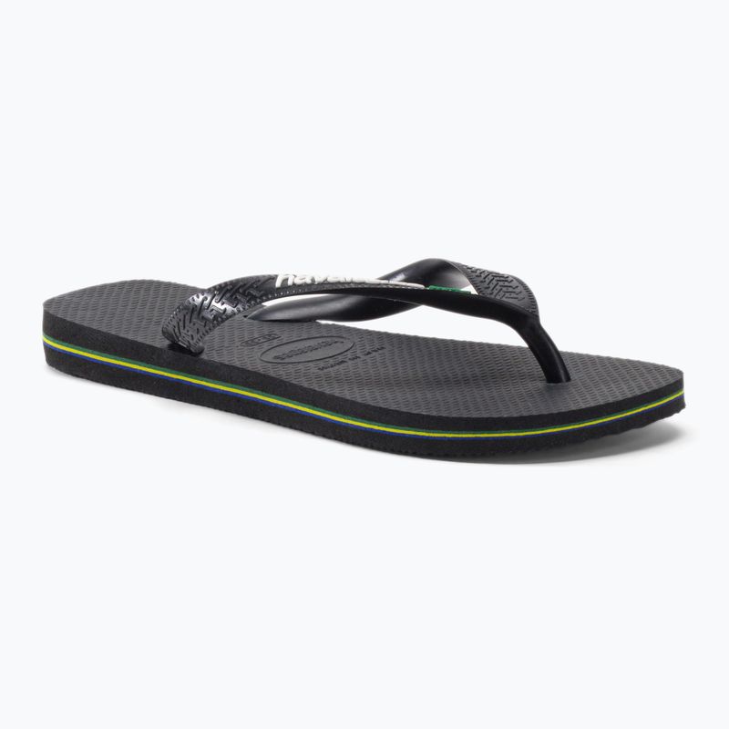 Япония Havaianas Brasil Logo czarne H4110850