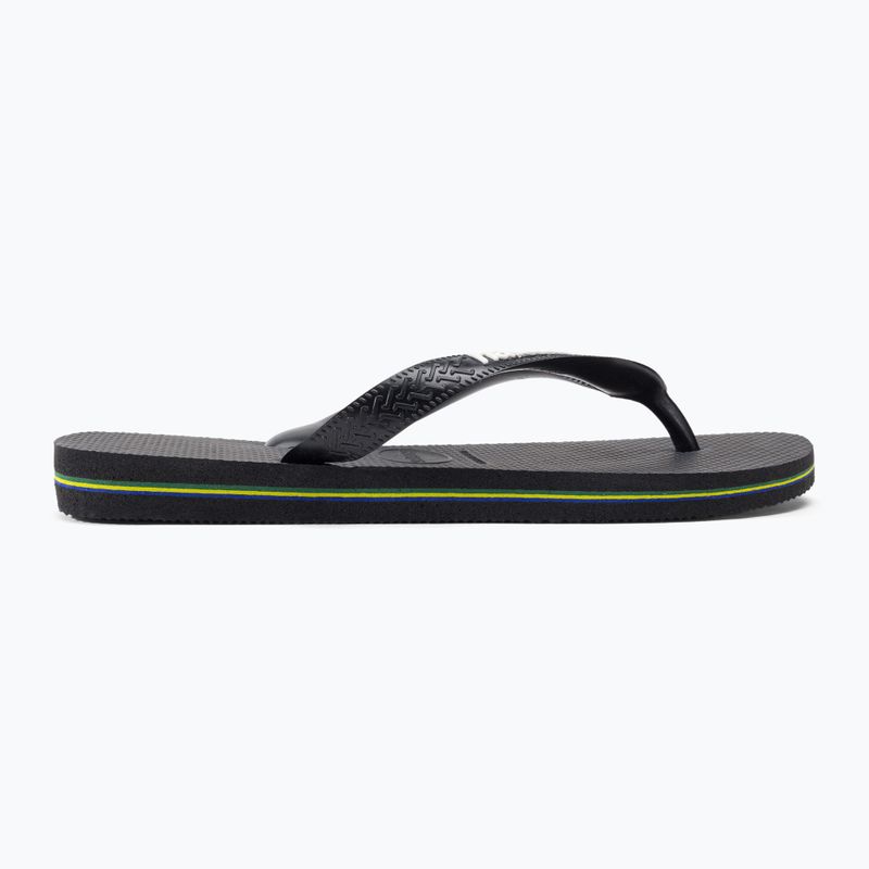 Япония Havaianas Brasil Logo czarne H4110850 2