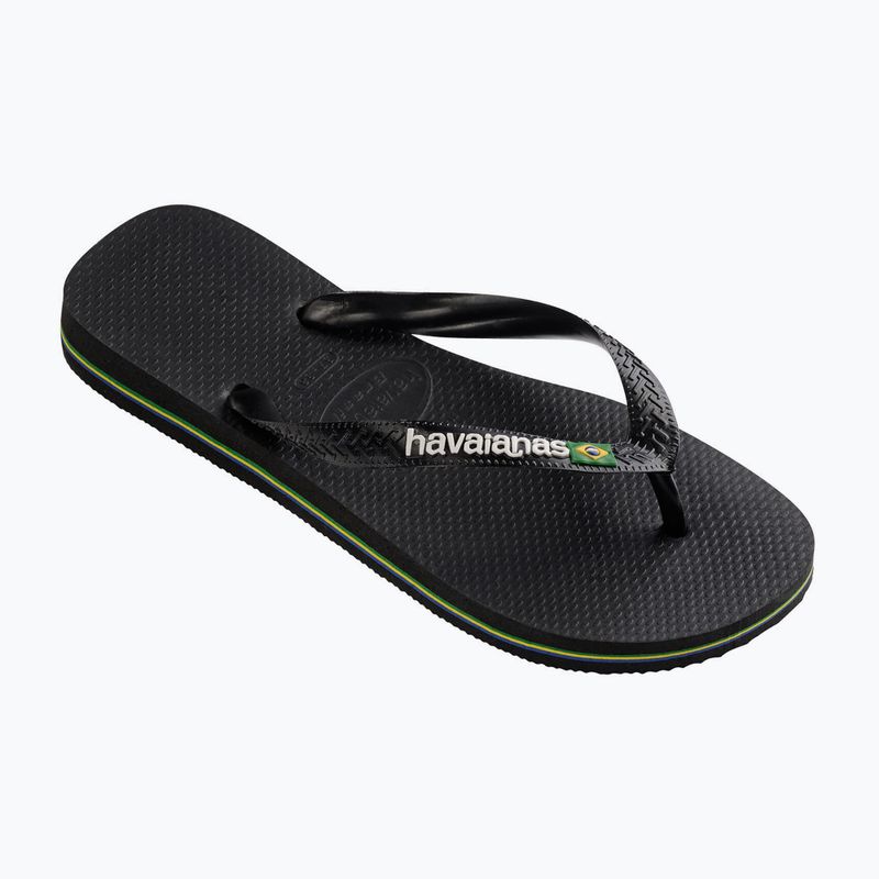 Япония Havaianas Brasil Logo czarne H4110850 8