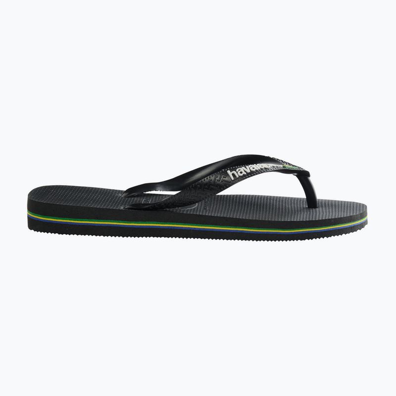 Япония Havaianas Brasil Logo czarne H4110850 9
