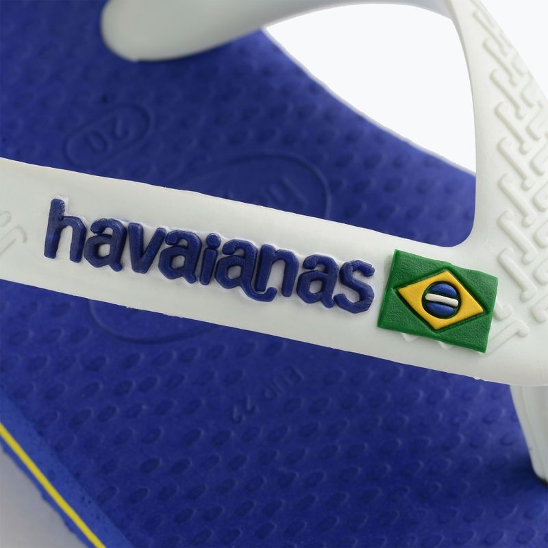 Детски сандали Havaianas Baby Brasil Logo II marine blue 9