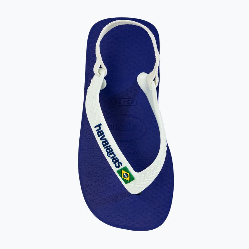 Детски сандали Havaianas Baby Brasil Logo II marine blue 6