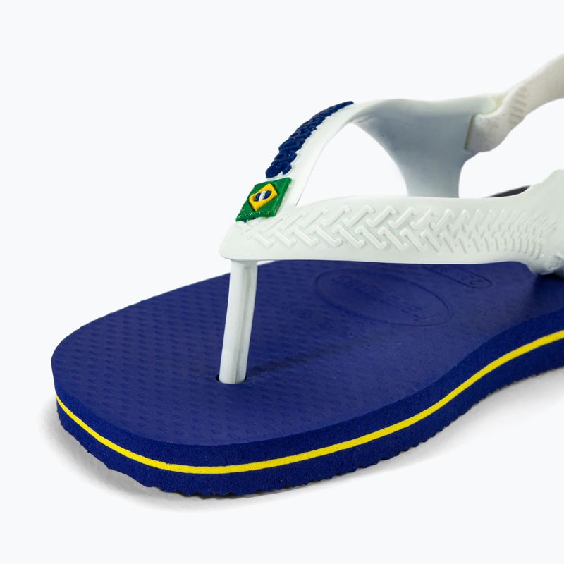 Детски сандали Havaianas Baby Brasil Logo II marine blue 8