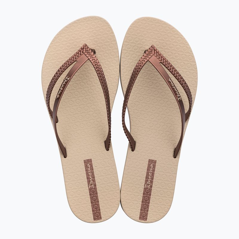 Джапанки Ipanema Bossa beige/copper за жени 2