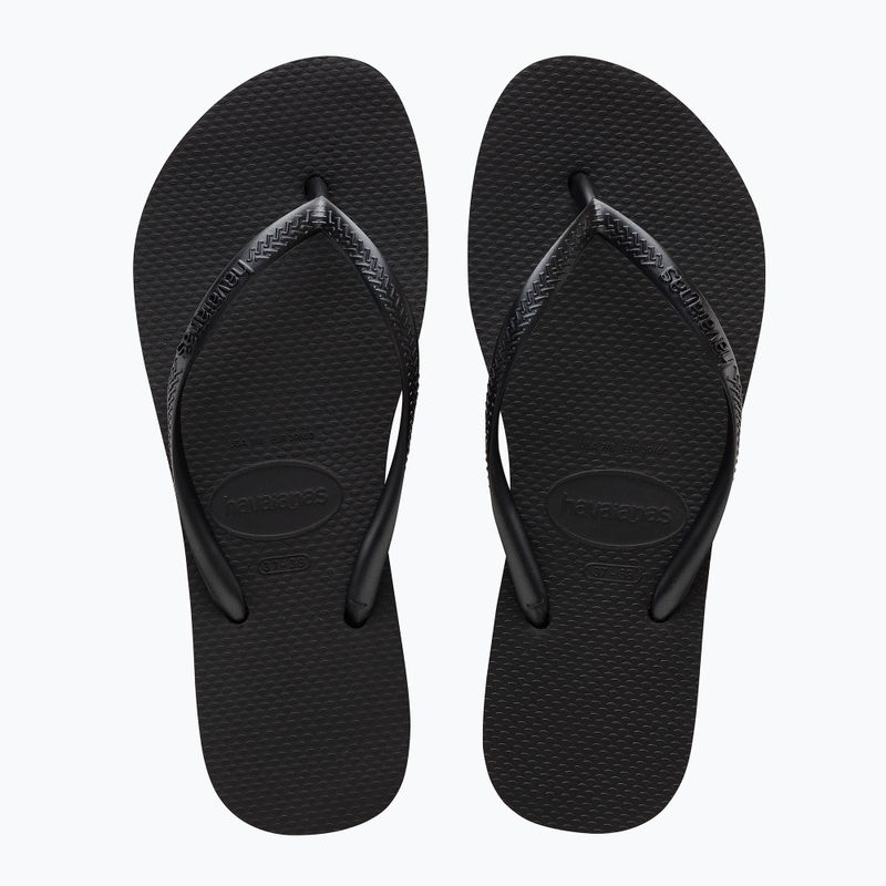 Дамски джапанки Havaianas Slim Platform black 3