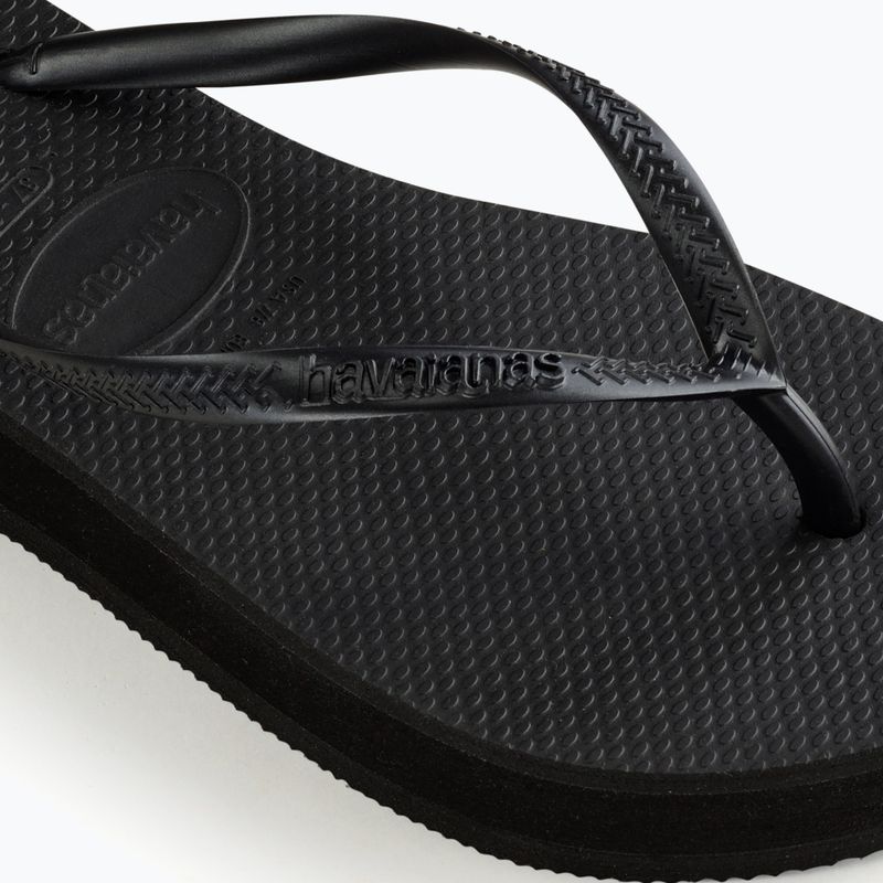 Дамски джапанки Havaianas Slim Platform black 5