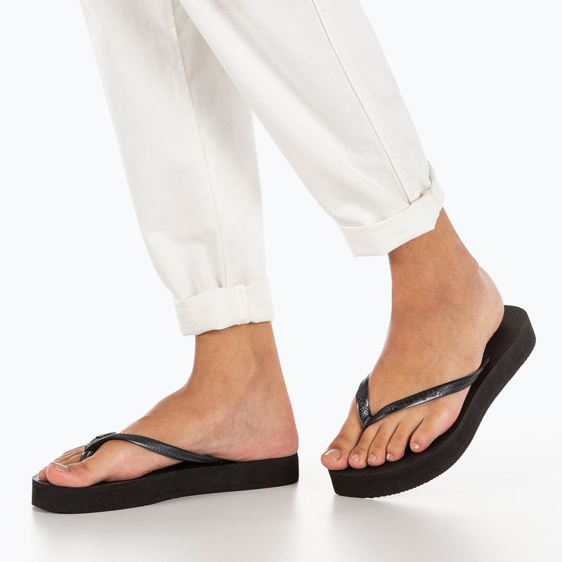 Дамски джапанки Havaianas Slim Platform black 6