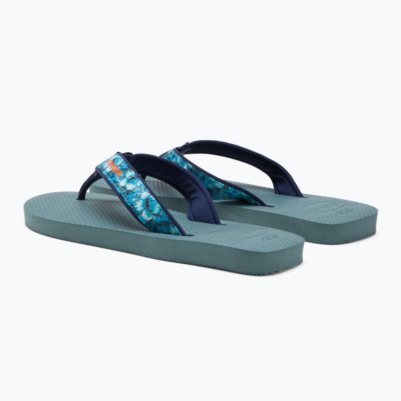 Мъжки джапанки Havaianas Surf Material silver/blue 3