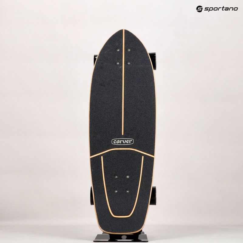 Surfskate скейтборд Carver C7 Raw 31" Resin 2022 Complete blue and white C1013011135 16