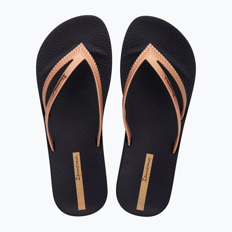 Дамски джапанки Ipanema Bossa Soft V black/gold 2