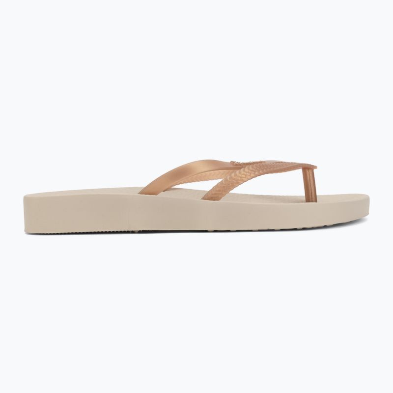 Дамски джапанки Ipanema Bossa Soft V beige/gold 2
