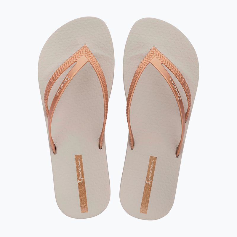 Дамски джапанки Ipanema Bossa Soft V beige/gold 2