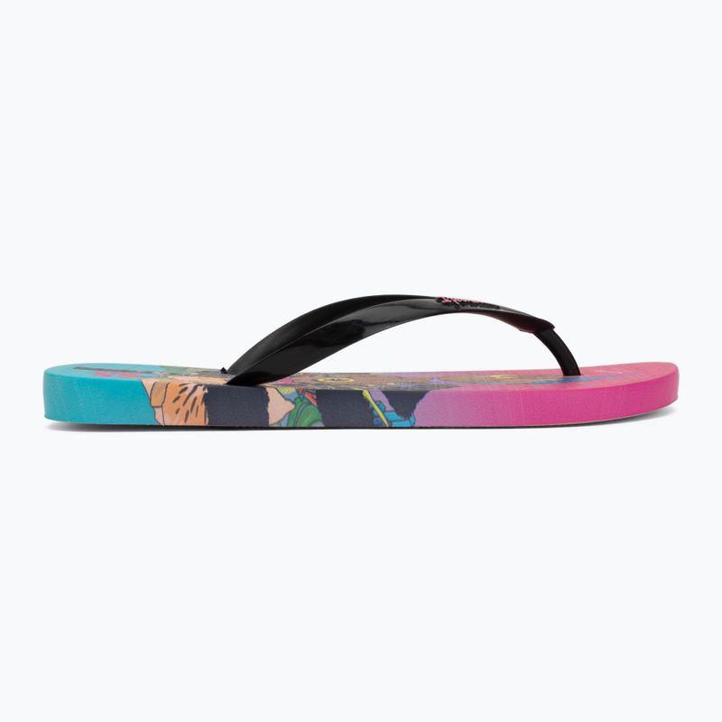 Дамски джапанки Ipanema Graffiti V pink/black/blue 2