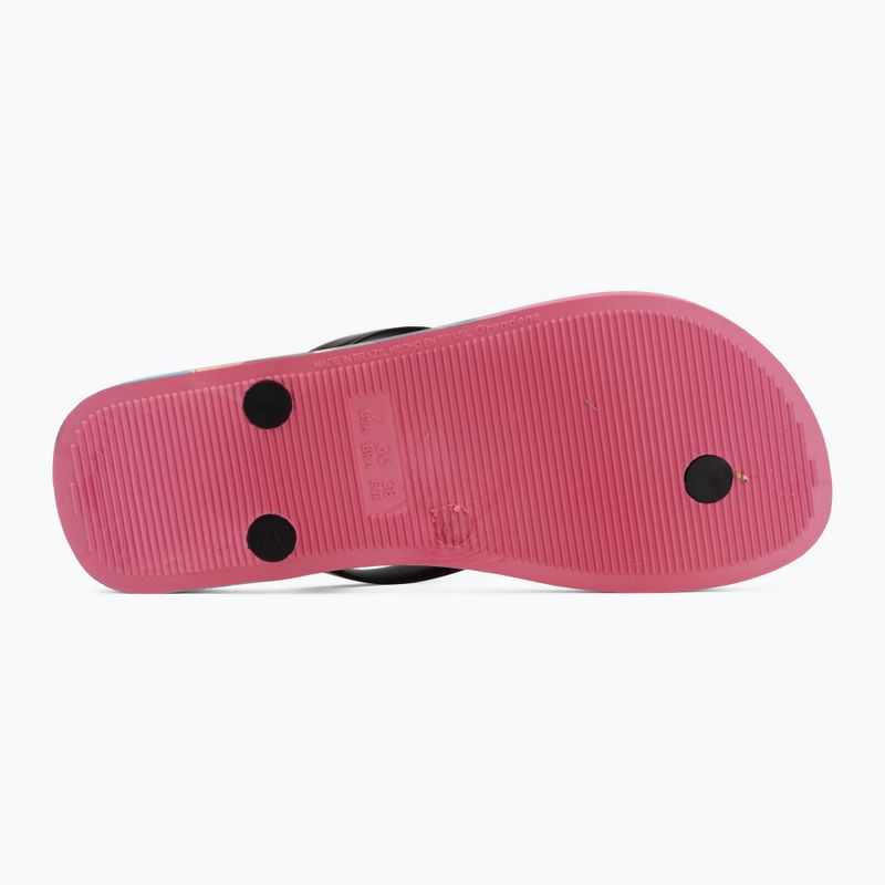 Дамски джапанки Ipanema Graffiti V pink/black/blue 4