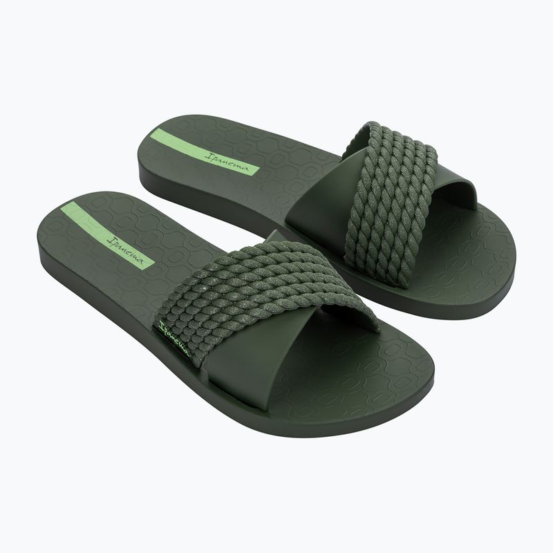Дамски чехли Ipanema Street II green/dark green 2