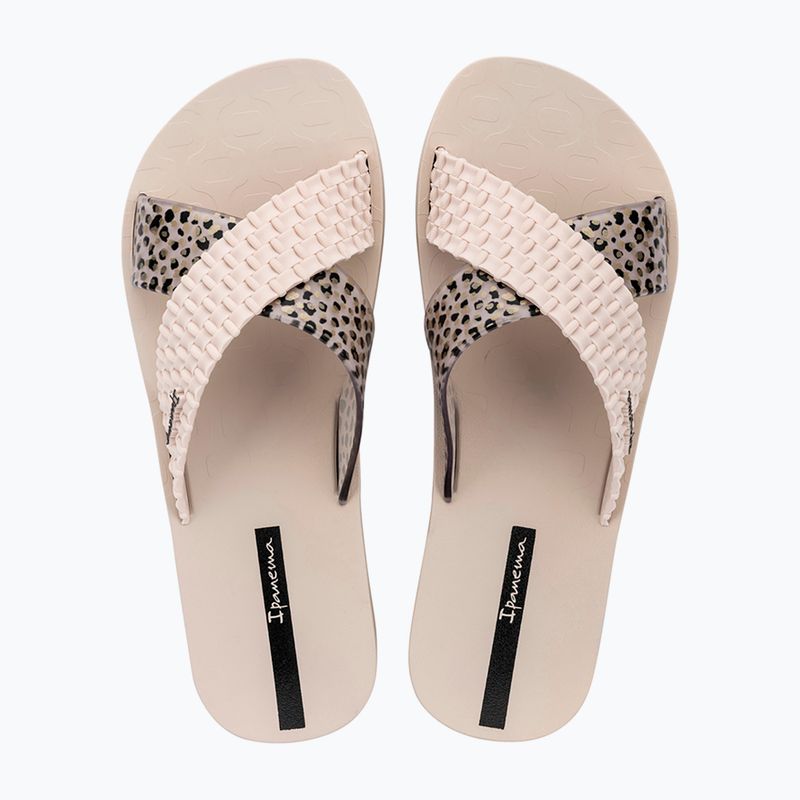 Дамски чехли Ipanema Sense Slide beige/beige/black 3