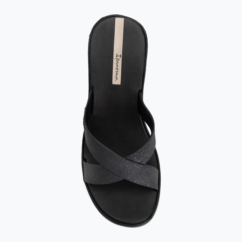 Дамски чехли Ipanema High Fashion II Slide black/glitter/beige 5