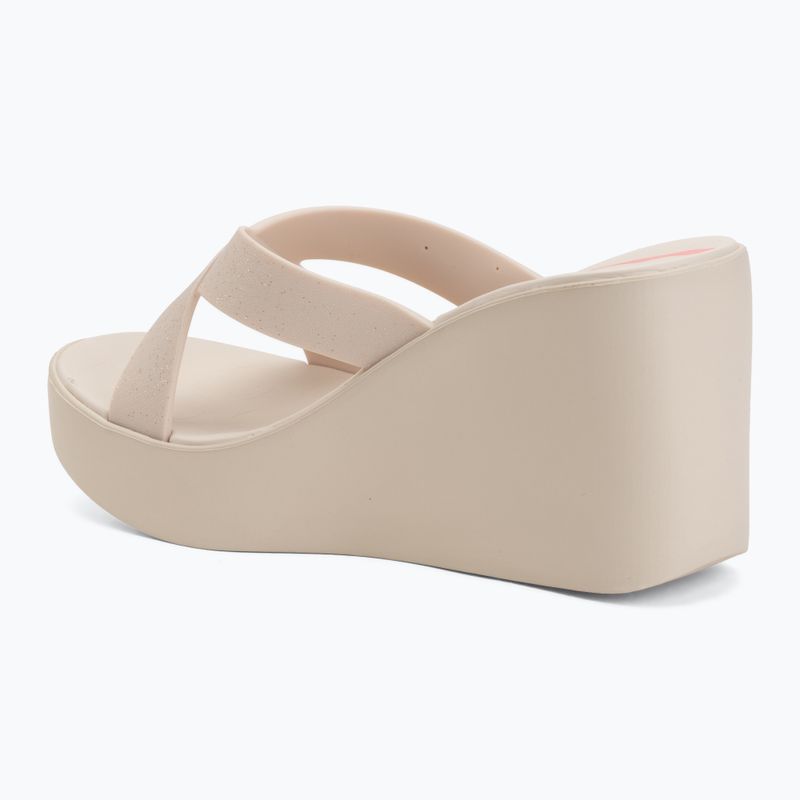 Дамски чехли Ipanema High Fashion II Slide beige/glitter/pink 3