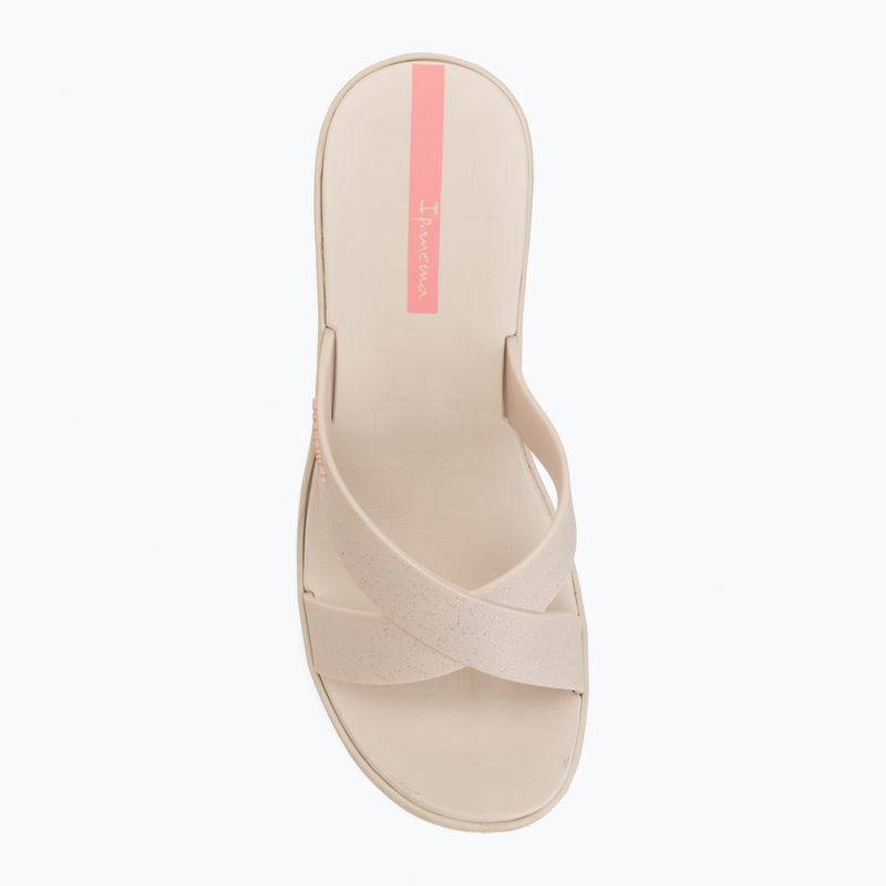 Дамски чехли Ipanema High Fashion II Slide beige/glitter/pink 5