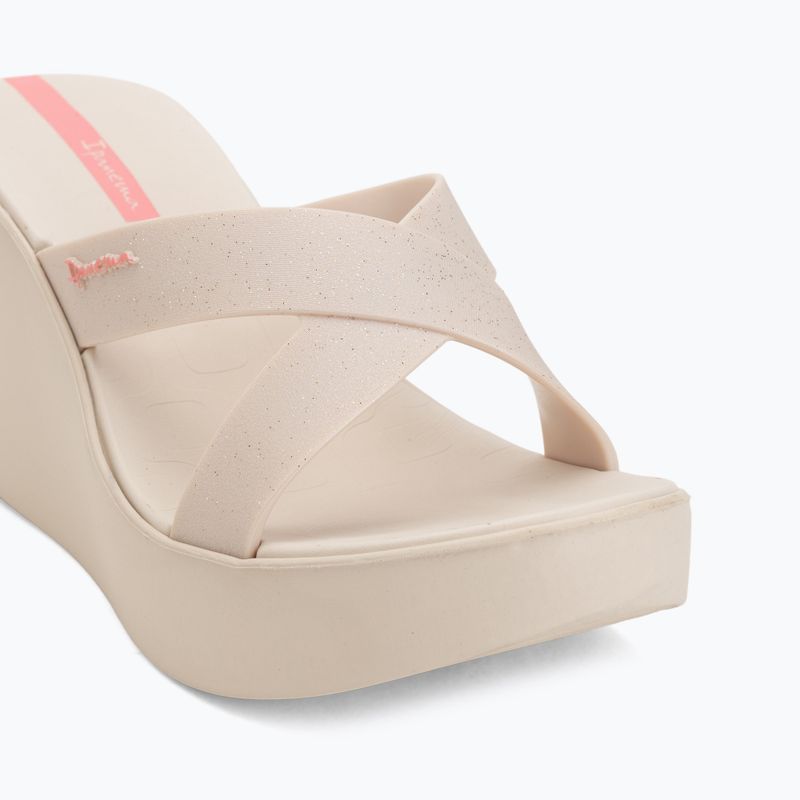 Дамски чехли Ipanema High Fashion II Slide beige/glitter/pink 7