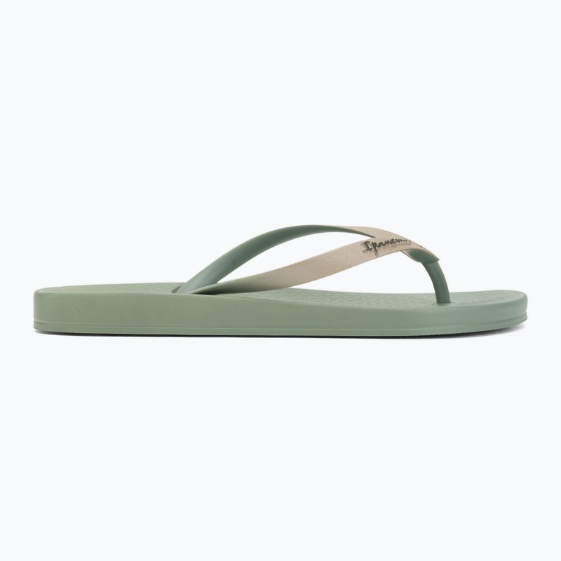 Дамски джапанки Ipanema Anat Connect II green/gold 2
